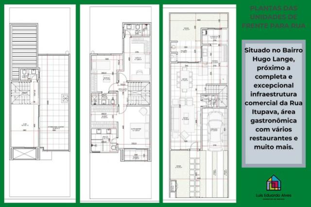 Sobrados a Venda no Hugo Lange Arquitetura Moderna - Foto 2