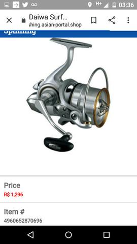 Molinete daiwa 5.3.1 - Foto 6