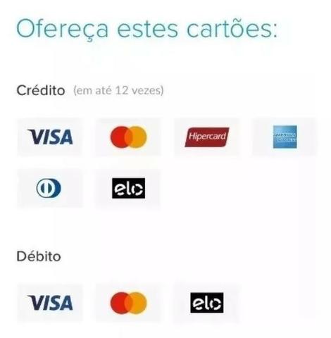 Máquina De Cartão Débito E Crédito Point Mini - Mercado Pago - Foto 2