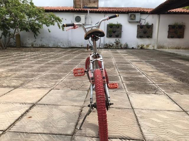 Bicicleta Pers. Vermelha - Foto 4