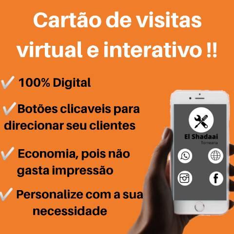 Cartão de visitas interativo!!