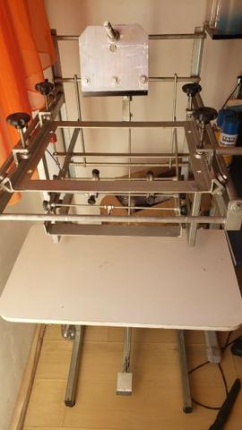 Serigrafia Máquina de Impressão Cilíndrica, pronta para começar já com os materiais - Foto 2