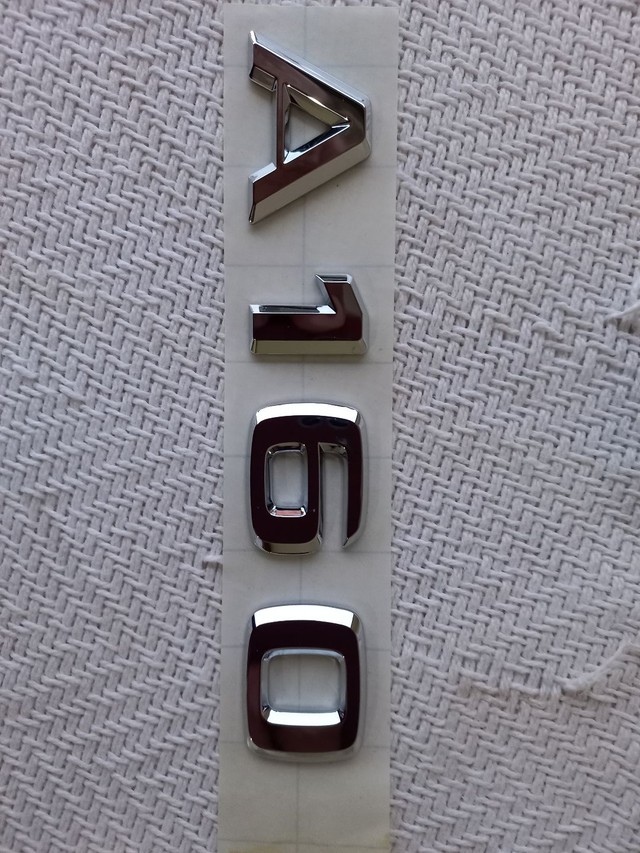  Emblema adesivo mercede A160