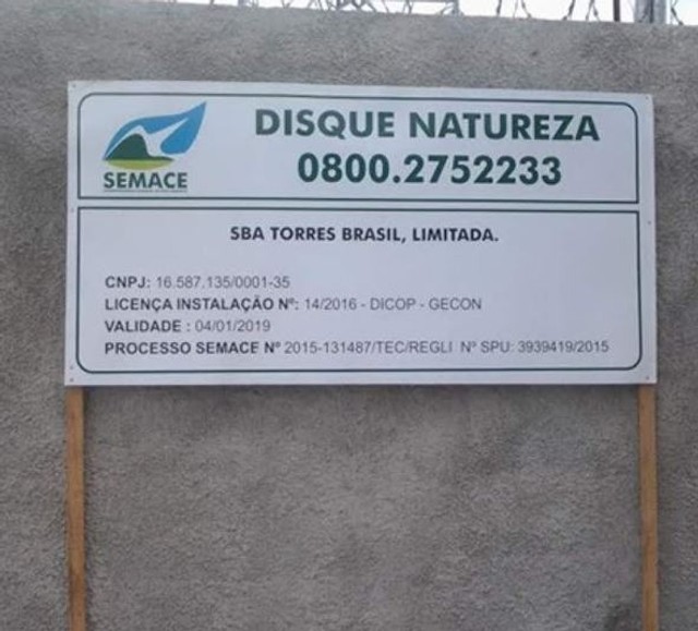 Placa da Semace, Seman