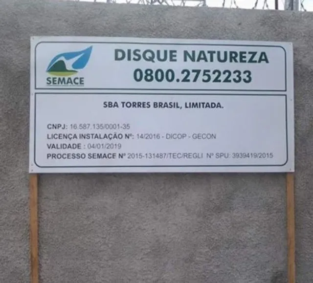 Placa da Semace, Seman