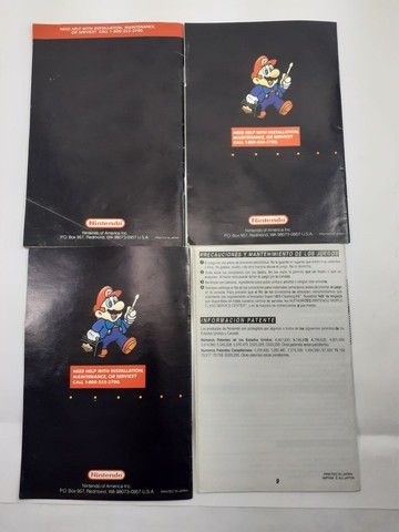 Nintendo manuais, 1993 - Foto 4