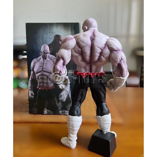 Boneco Jiren Gigante 32cm amigo Goku Trunks Gohan Freeza Bills Kuririn 