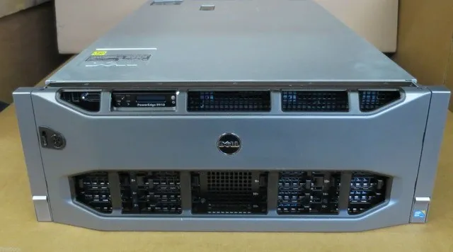 Servidor Dell R910 4x Octa 256GB 3.6TB monto config q precisar