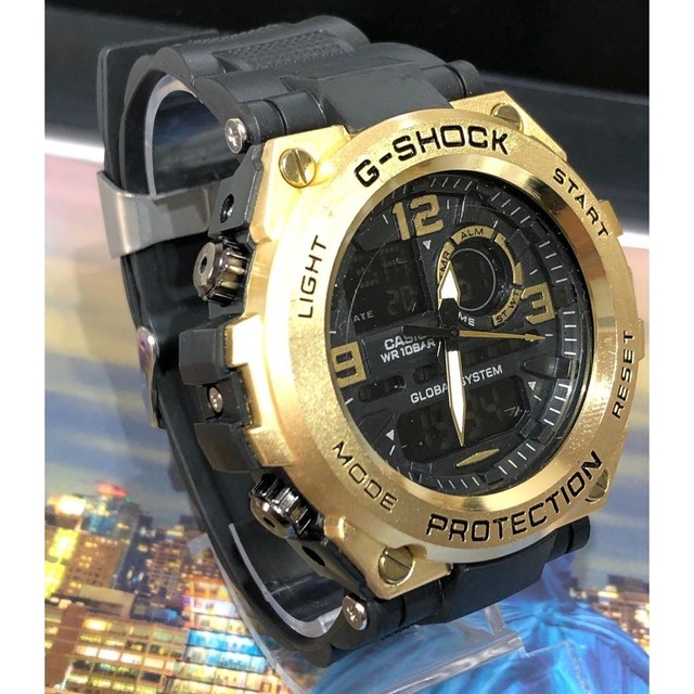 casio g shock protection dourado