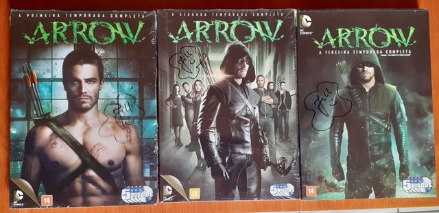 Box DVD Série Arrow Temporadas 1, 2 e 3 Original 