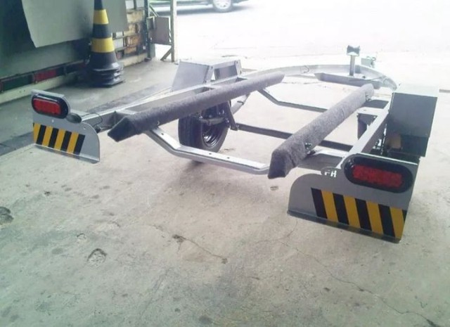 REBOQUE RODOVIARIO PARA JET SKI 2023 OKM, Alumínio, Free Hobby, PARCELAMOS 36x - Foto 3