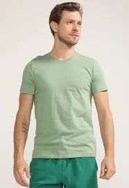 Camiseta Basicamente Lisa Masculina TAM M e P65562815772291121