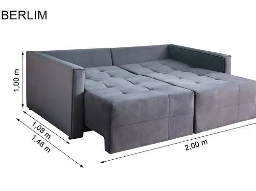 Sala sofá cama retrátil  - Foto 2