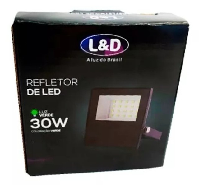 Refletor de Led 30w (Verde) - Foto 4