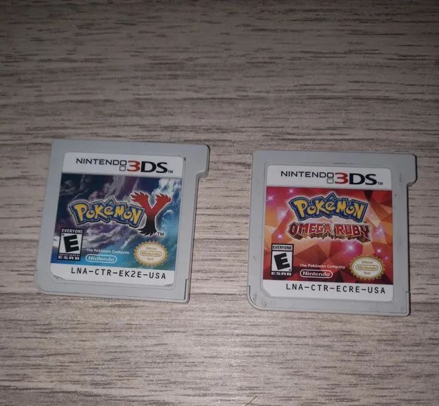 Jogos nintendo 3ds pokemon