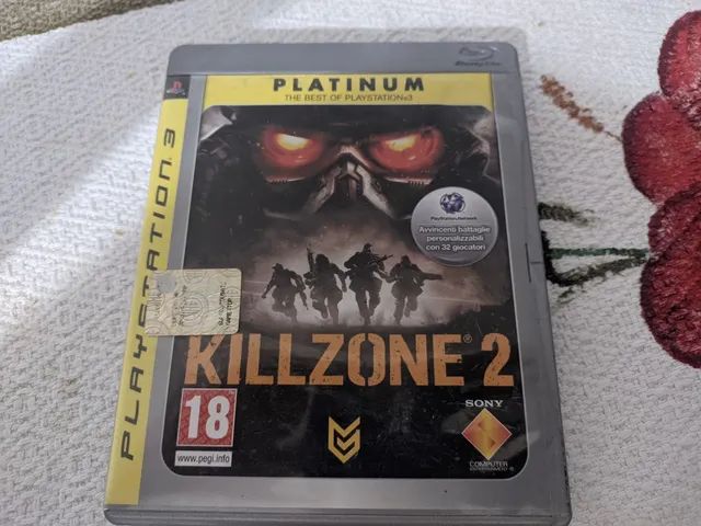 Jogo Killzone 2 Platinum - Ps3 Mídia Física Usado