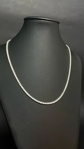 Colar Riviera 6 Ct com Diamantes de 3 pontos  - Foto 3