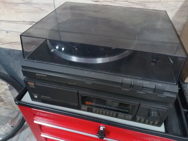 Aparelho de Som Gradiente, Toca Fitas, Rádio, Toca Discos, Equalizador 2  Caixas Acústicas a Retirar, Produto Vintage e Retro Gradiente Usado  92034812