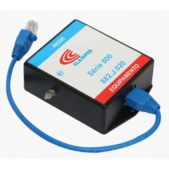 Dispositivo Protetor contra Surtos cabo Ethernet Dps S800 882.J.020 - Clamper