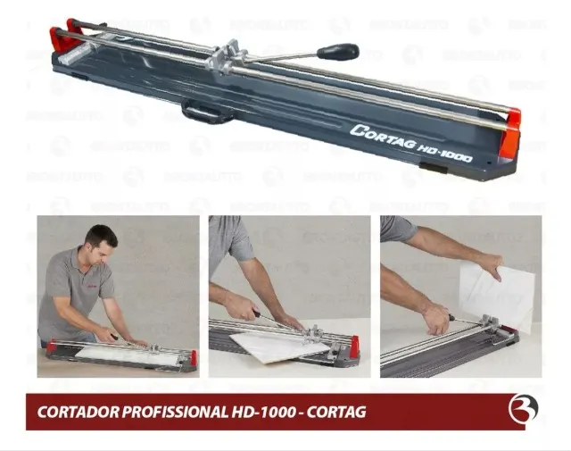 Cortador Cortag HD 1000 para porcenanato piso azulejos 100CM