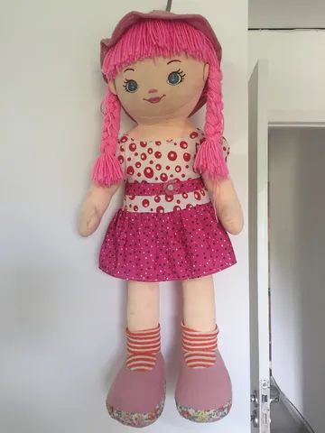 Boneca de Pano Gigante 80 cm - Foto 4