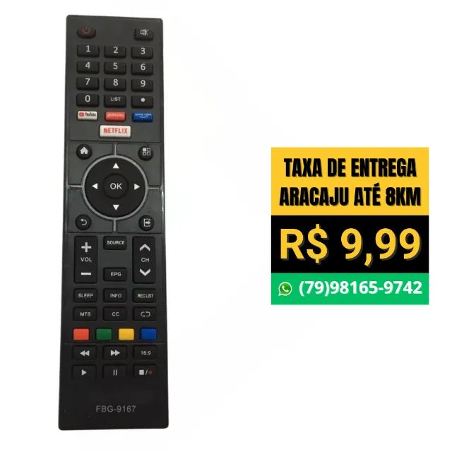 Controle Remoto Para Tv Multilaser Smart  - Novo - Foto 3