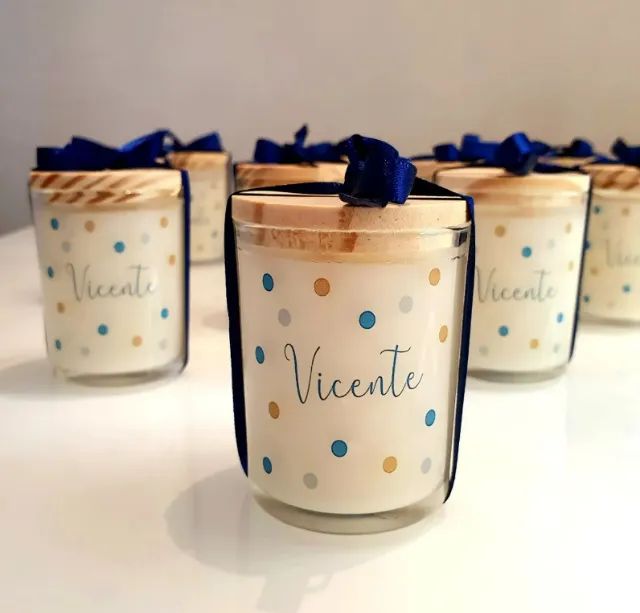 PROMOÇÃO - velas aromáticas personalizadas 
