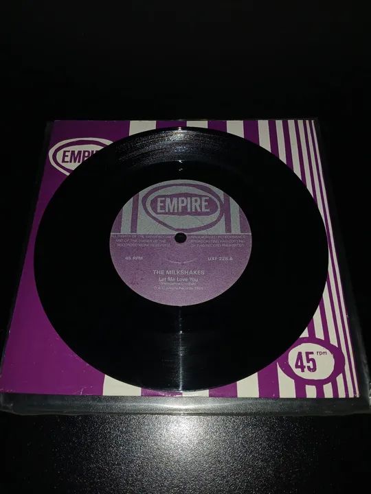 Disco Vinil The Milkshakes - Let Me Love You Autoramas JovemGuarda Rockabilly Garage Mod 
