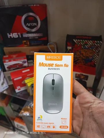 Mouse sem fio recarregável Hrebos 