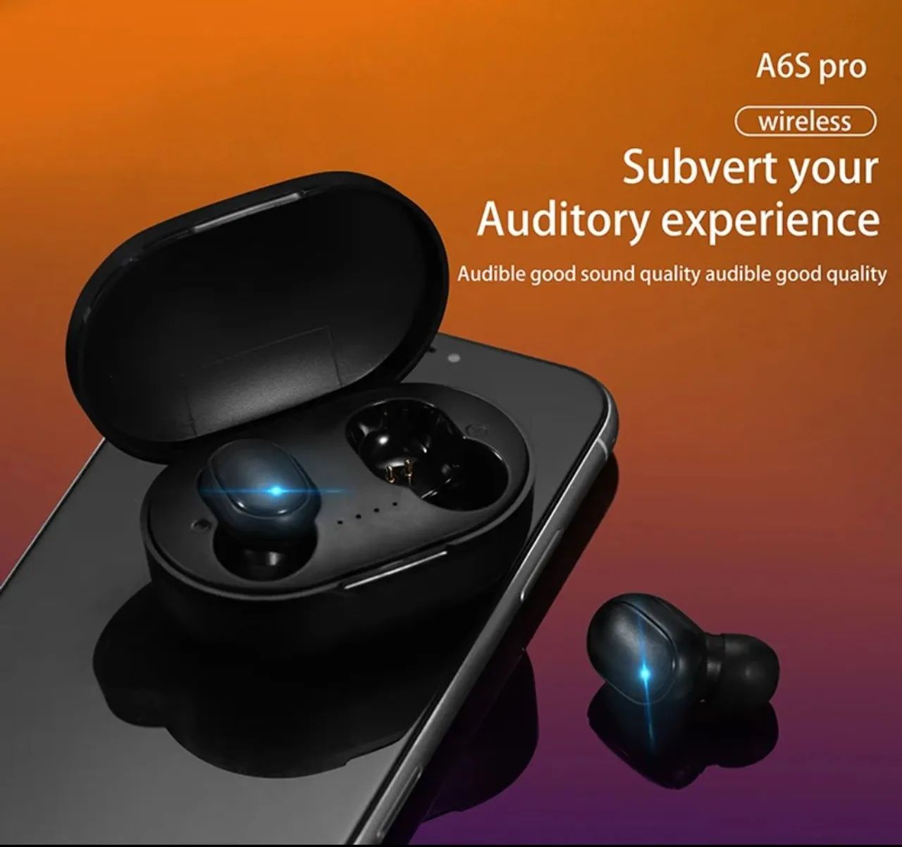 Fone Bluetooth A6S - Foto 5