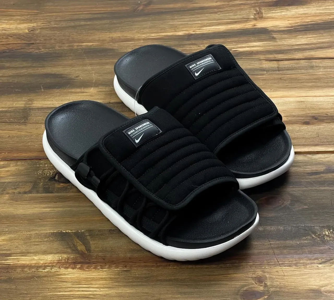 Chinelos Nike Asuna Preto