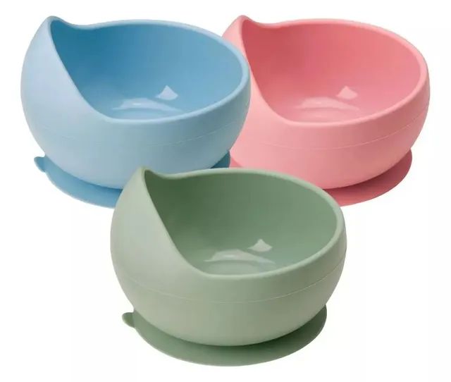 Bowl Em Silicone Com Ventosa Tigela - Foto 5