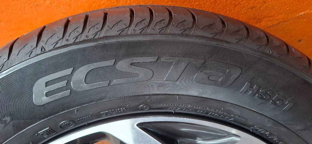 Estepe Aro 16 Original Kia Cerato + Pneu Kumho 205 x 60 Ecsta_Aceito Cartão - Foto 5
