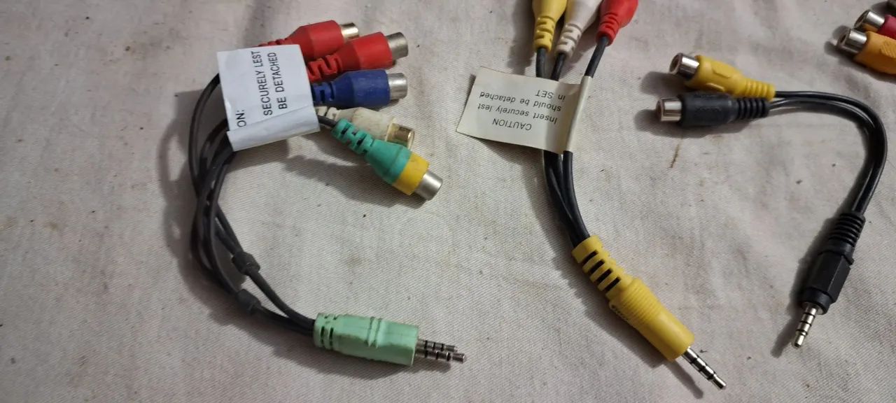 Cabo adaptador para audio e vídeo  - Foto 4