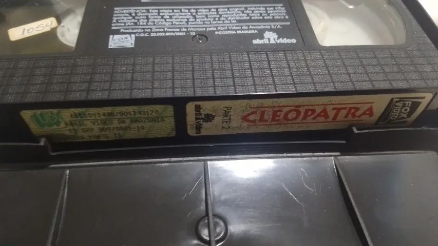 Box Vhs Duplo Filme Cleopatra De 1963 - Foto 3