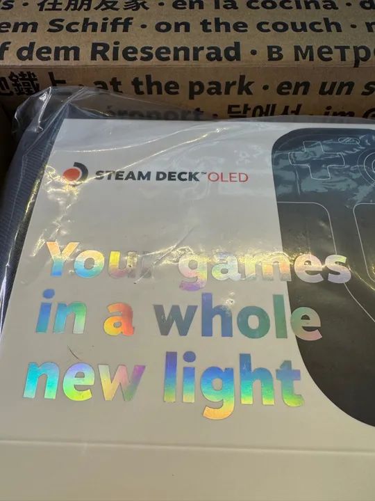 Steam Deck Oled 512gb 16gb - Console de Jogos Portátil novo lacrado  - Foto 4