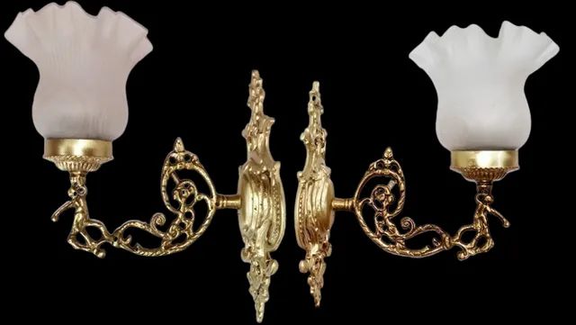 1 arandela em bronze star - Foto 6