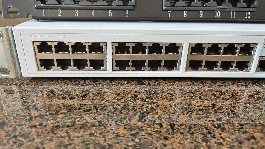Switch 3com 2226 plus + Patch Panel 24 portas - Foto 3