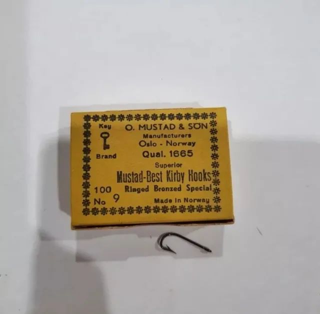 Anzol Mustad Norueguês 1665 9 + brindes exclusivos