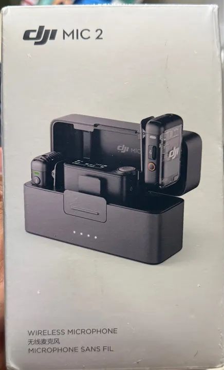 Microfone DJI Mic 2 - Kit Completo (2x Transmissor + 1x Receptor + Case) - Foto 2