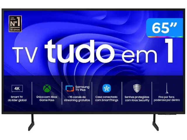Tv Smart - 65' - Samsung - 4K - Novo