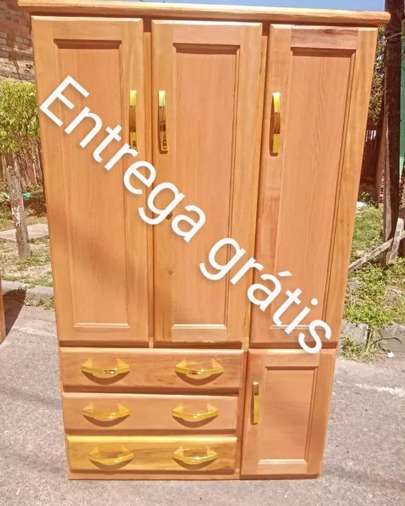 GUARDA ROUPA DE SOLTEIRO 3 PORTAS NOVO!