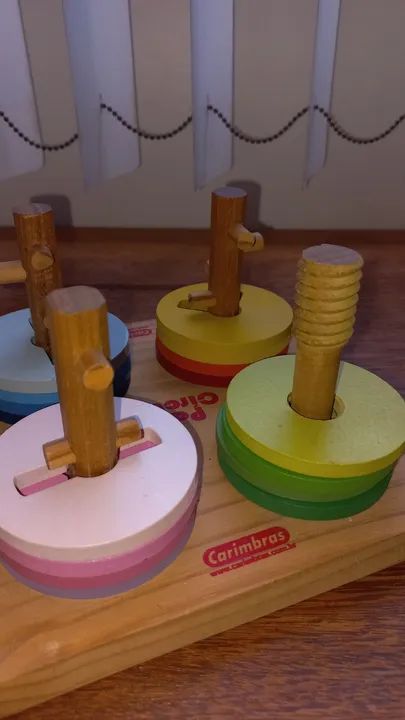 Brinquedo educativo passa círculos - Foto 2