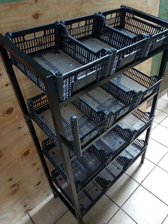 Expositor para sacolão com 12 caixas  - Foto 4