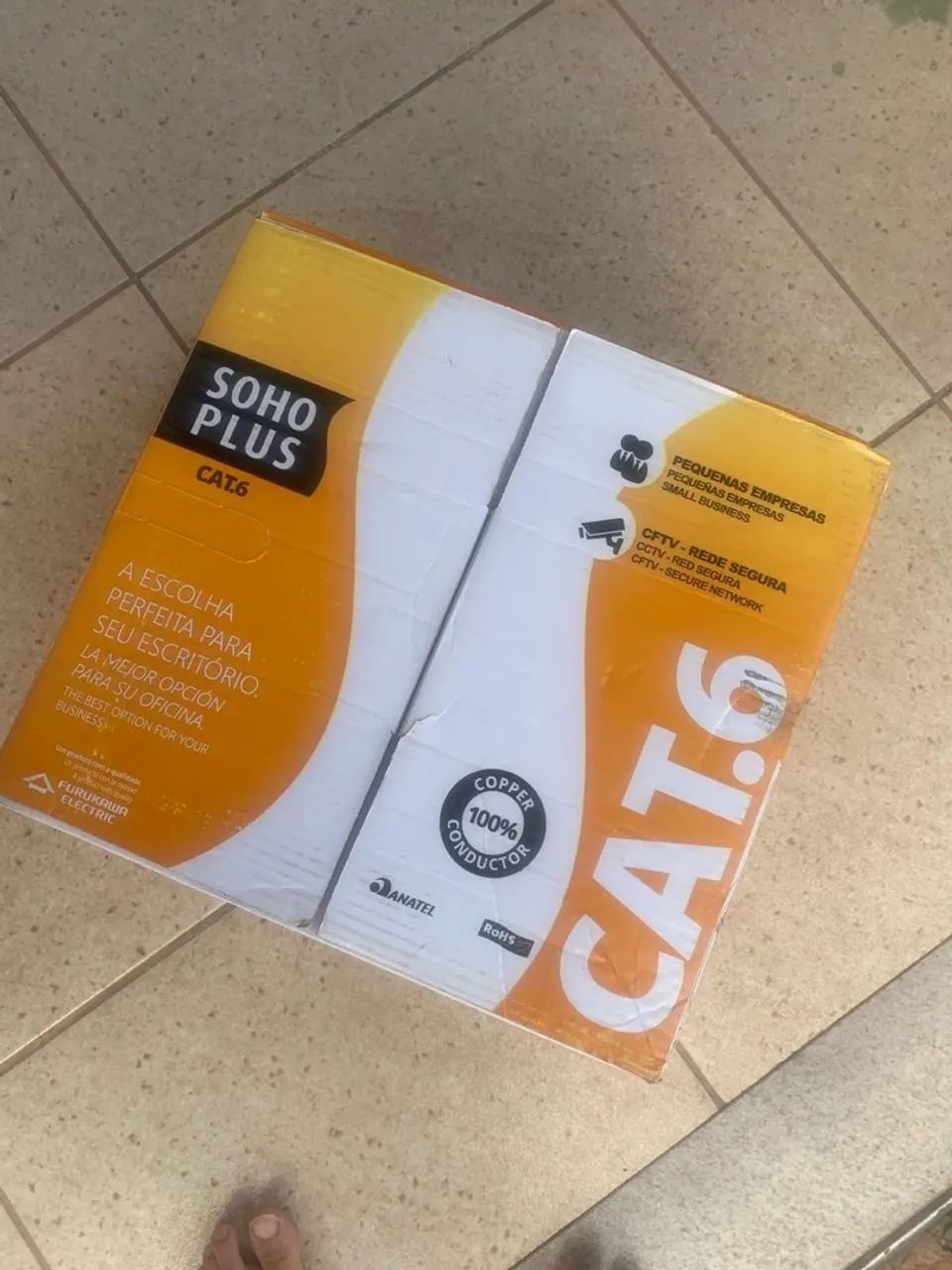 Cabo de Rede CAT6 Soho Plus 305m