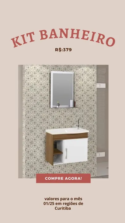 Promoção Kit Banheiro - 10/01/25