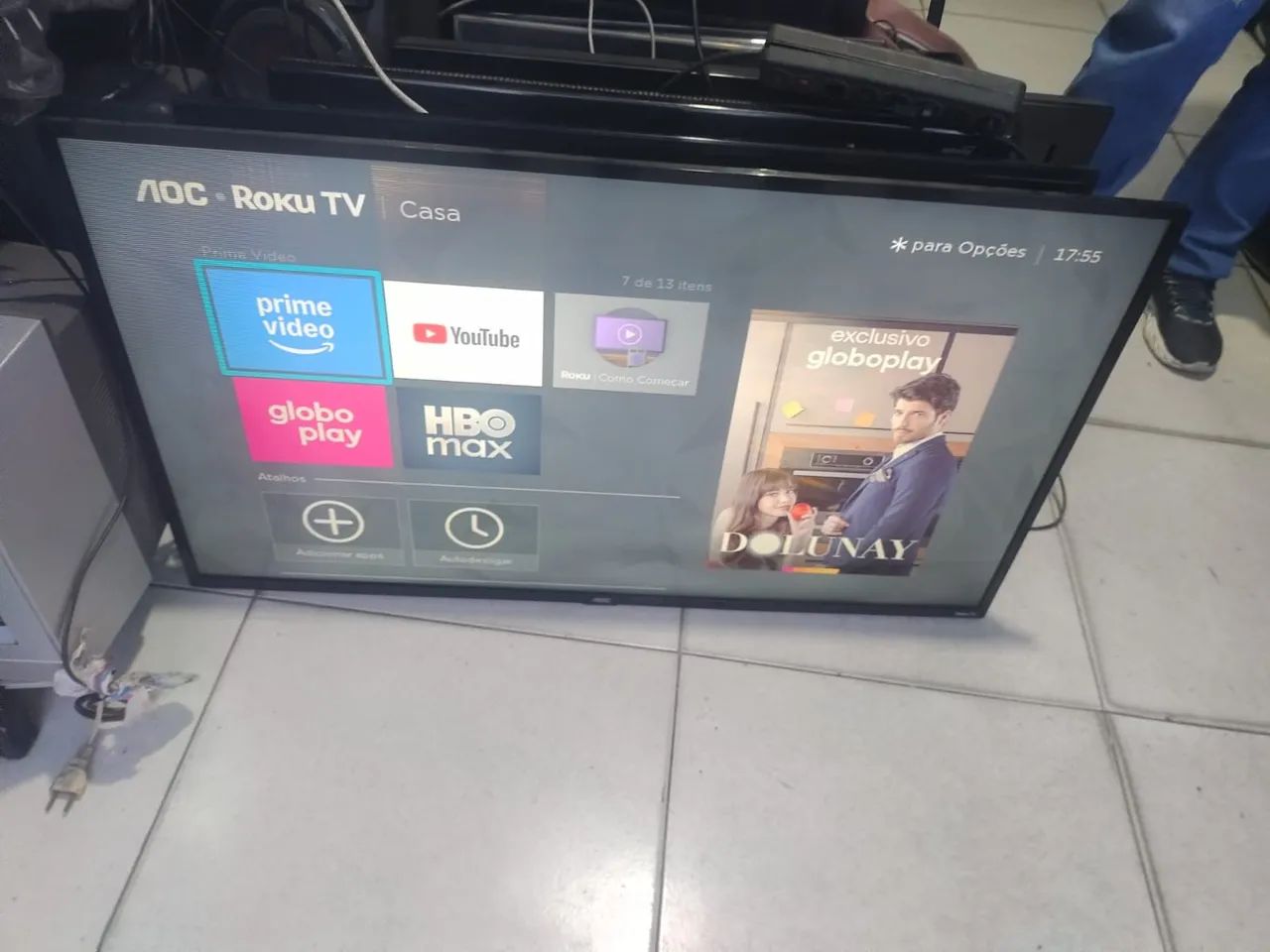 Vendo tv  aoc roku
