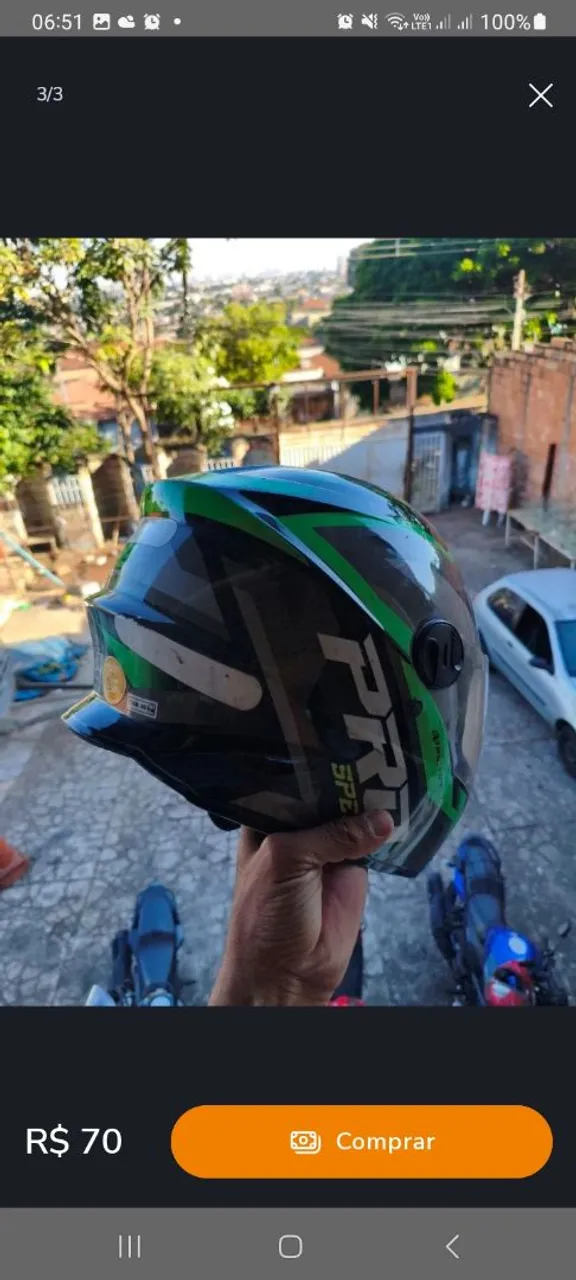 Capacete de Moto PRÓ