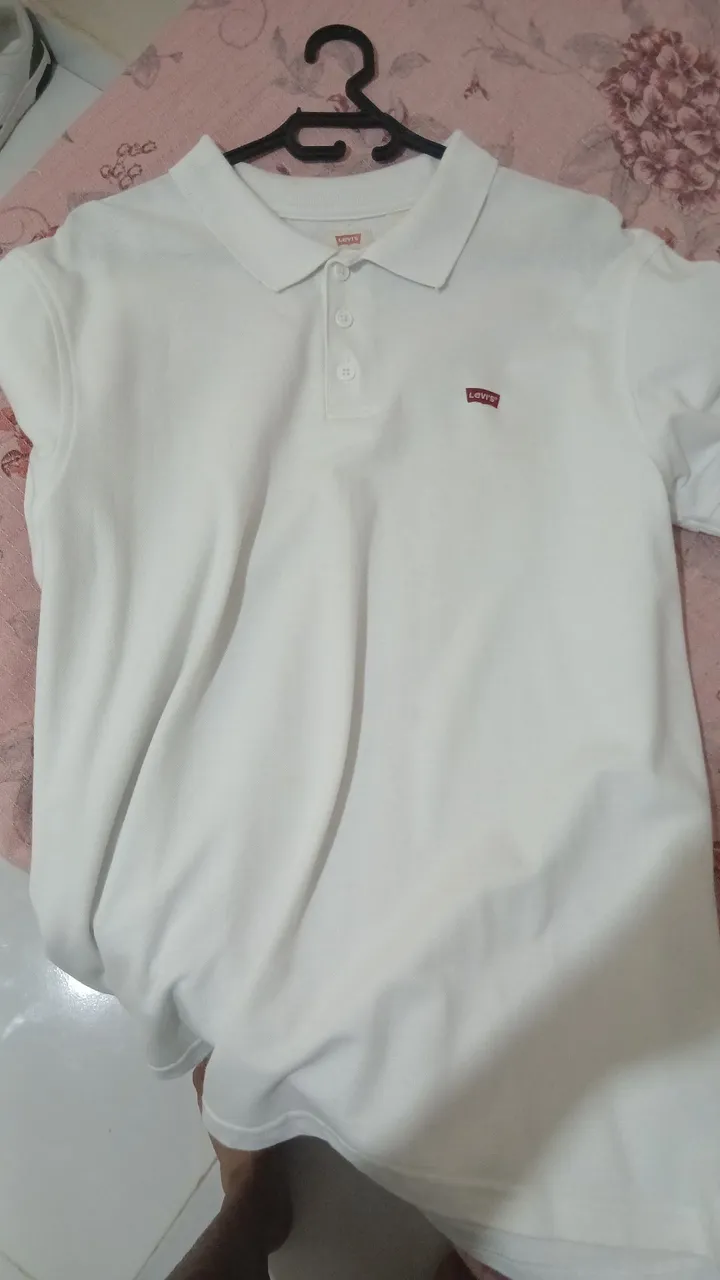 Camisa Polo Levi's Branca