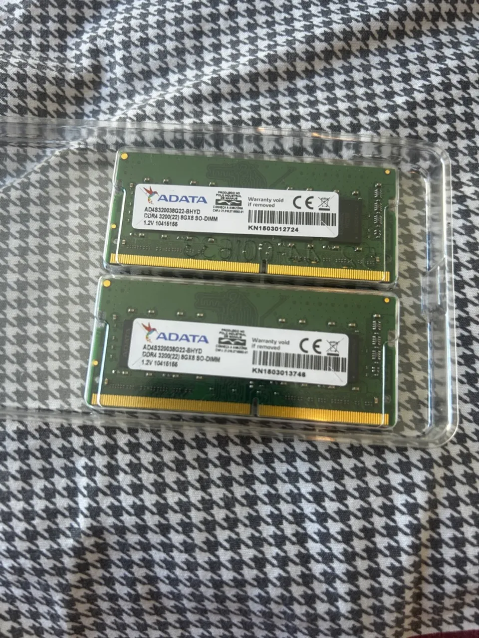 Memória RAM ADATA DDR4 3200MHz 2x8GB (16GB)SO-DIMM